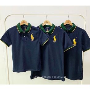 Ralph Lauren Big Pony Cotton Mesh Polo Shirt (Boy & Men)
