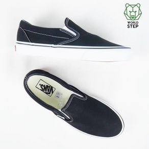 VANS Slip-On (Classic) Black : รองเท้า ผ้าใบ VANS ชาย หญิง ของแท้100%โดย VANS Thailand