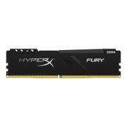 Kingston HyperX Fury DDR4 8GB/2666 (8GBx1) RAM PC Desktop (HX426C16FB3/8) Black