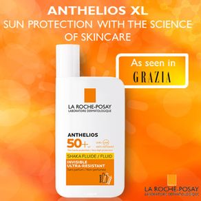 La Roche Posay Anthelios Ultra-Resistant Shaka Fluid SPF 50+ Sunscreen / Sunblock / Sun Protector BGuO